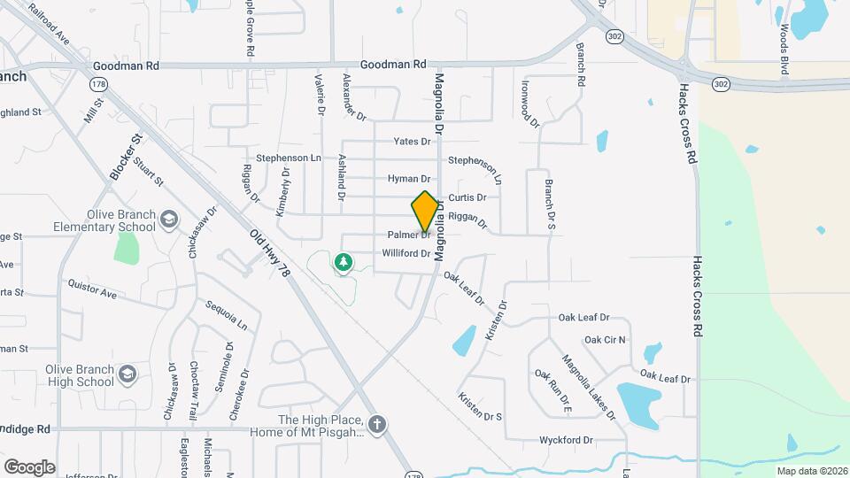 10257 Palmer Dr Mapa y Detalles de la Ubicación
