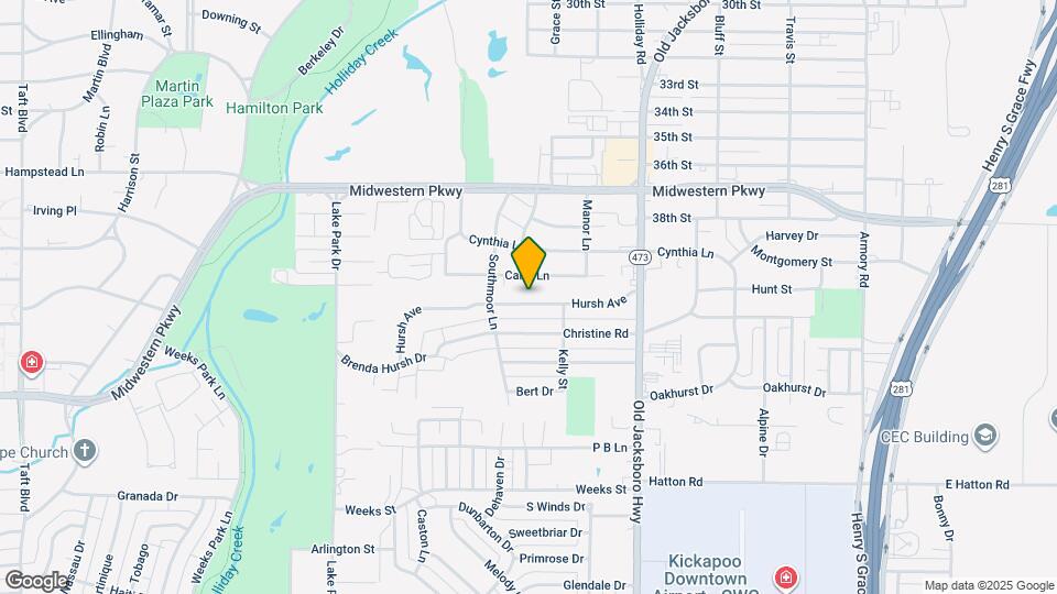 1612 Hursh Ave Map and Location Details