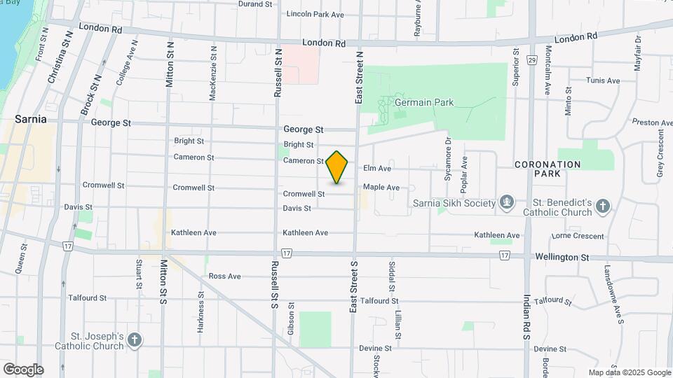 568 Cromwell St Map and Location Details