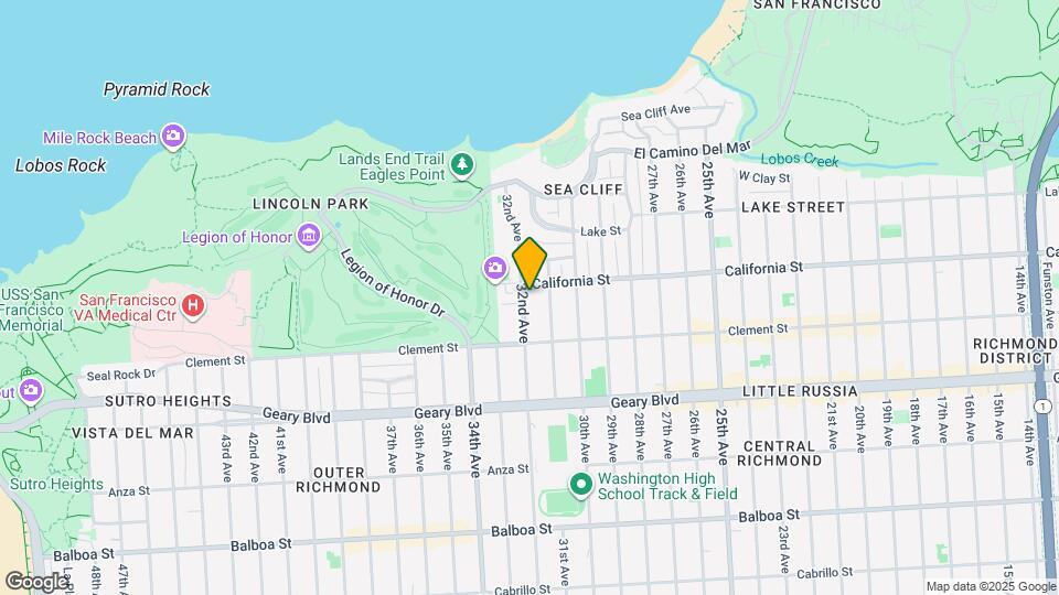 322 32nd Ave Map and Location Details