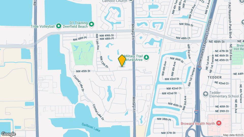 1021 NW 45th St, Unit 4 Map and Location Details