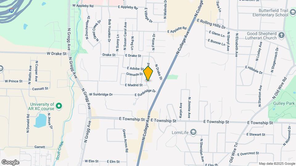 2634 N Villa Blvd Map and Location Details