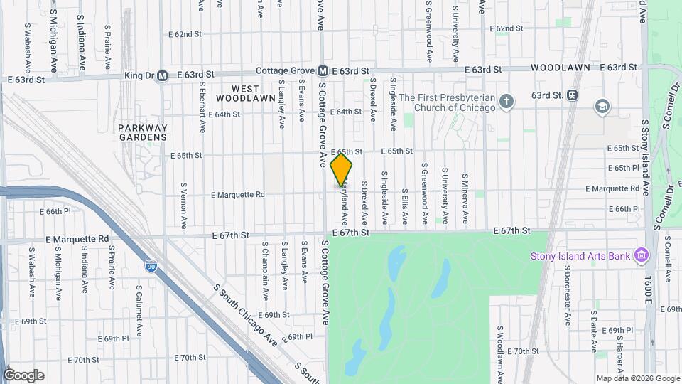 820 E Marquette Rd Mapa y Detalles de la Ubicación