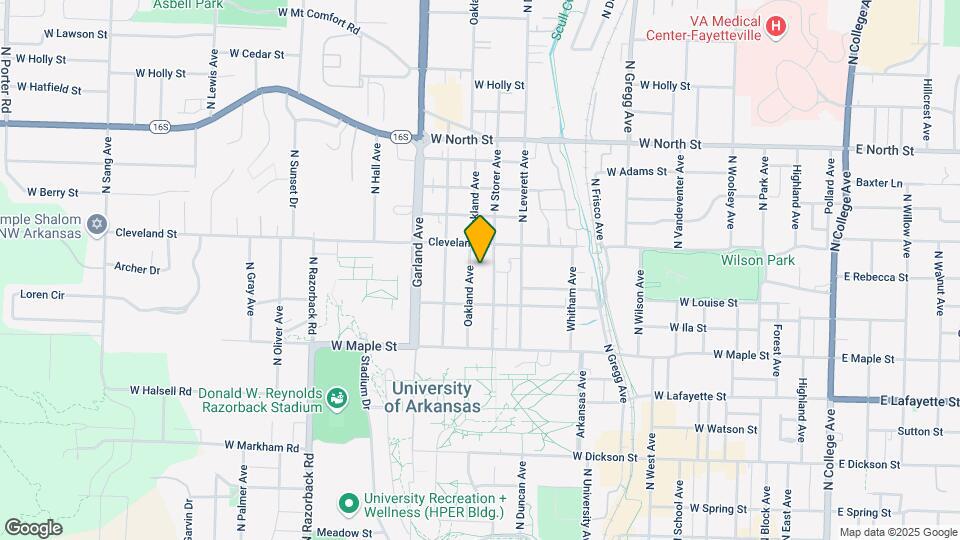 628 Oakland Ave Map and Location Details