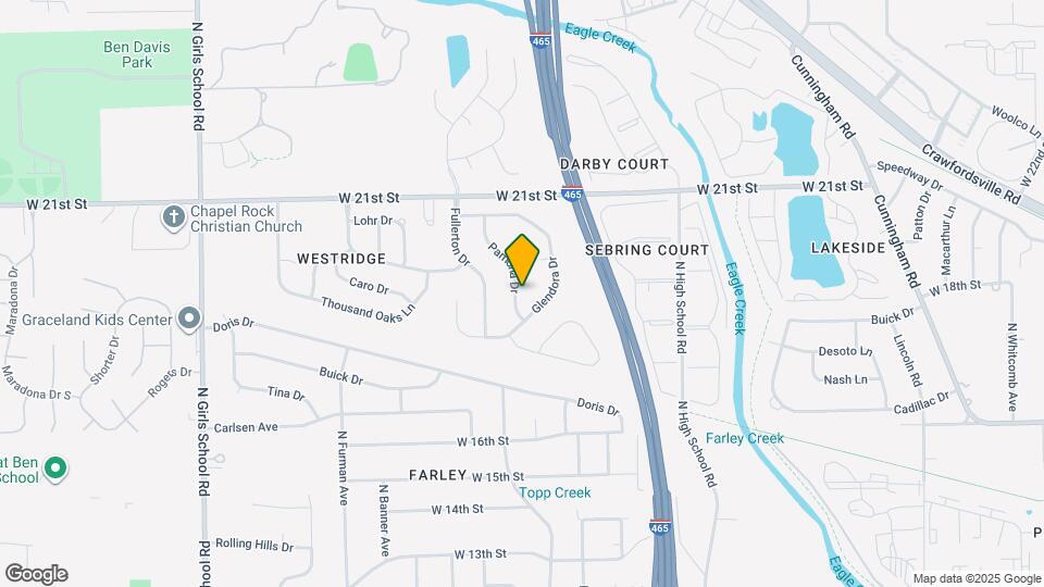 6621 Pamona Cir Map and Location Details