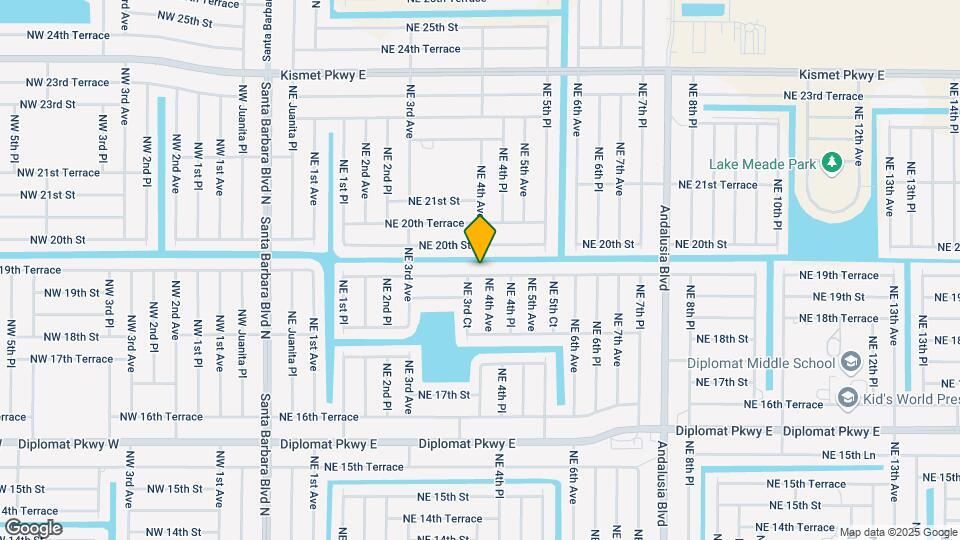347 NE 19th Terrace Map and Location Details