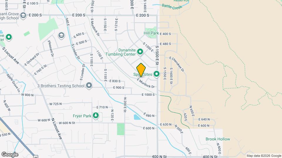 1437 E Murdock Dr Map and Location Details