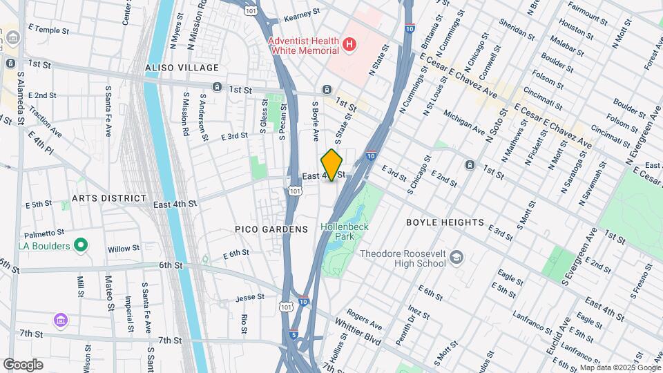 417 S State St, Unit 417 Map and Location Details