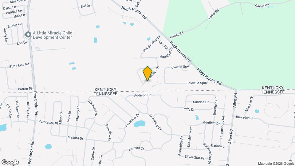 1822 Harbor Dr Map and Location Details