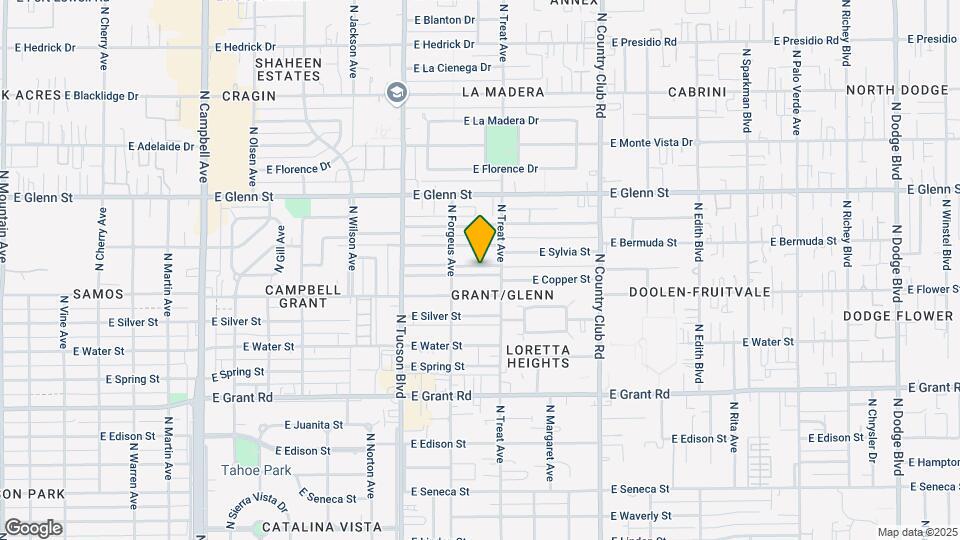 2701-2709 E Sequoyah St Map and Location Details