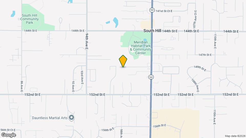 9817 148th St Ct E Map and Location Details