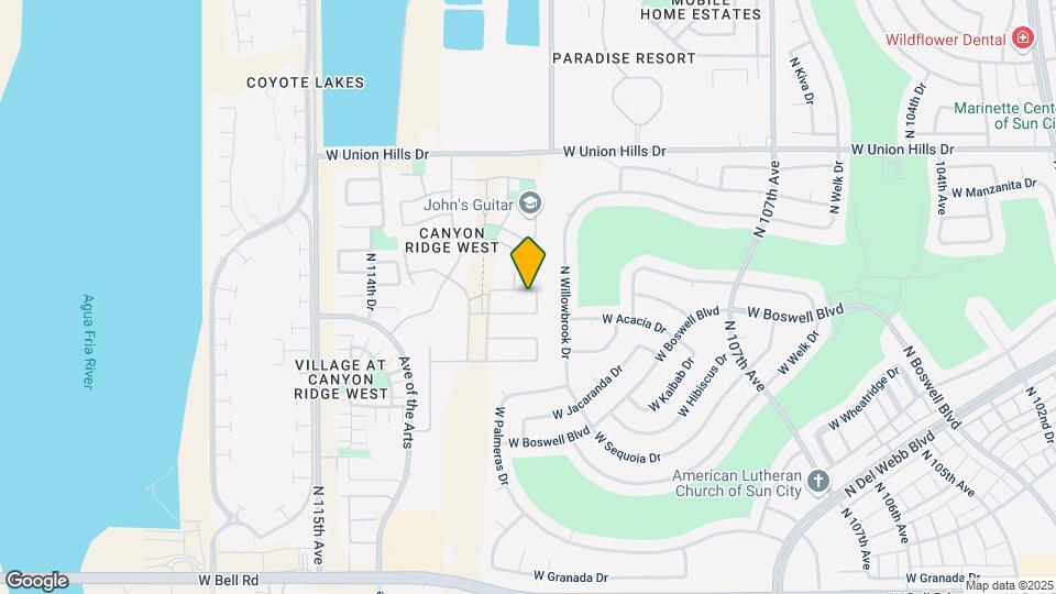 11127 W Mystic Sadie Dr Map and Location Details