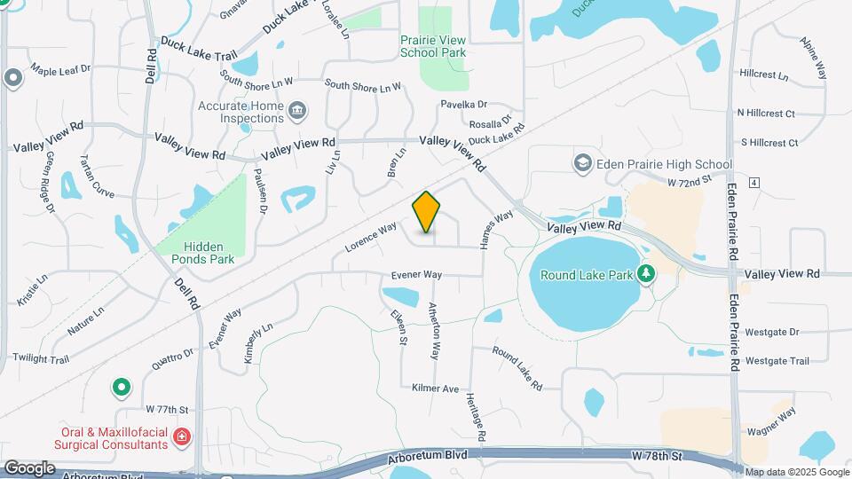 17590 Lorence Way Map and Location Details