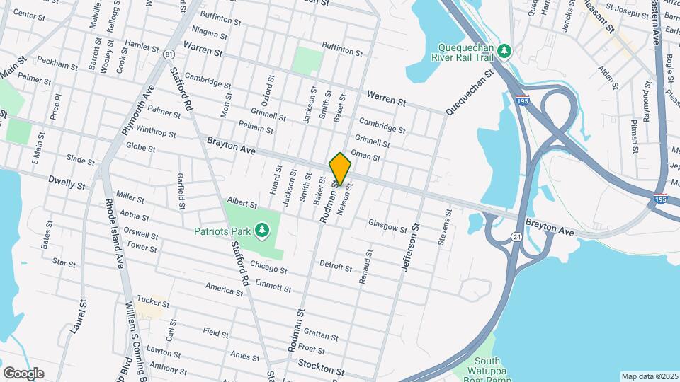 1462 Rodman St, Unit 1 Map and Location Details