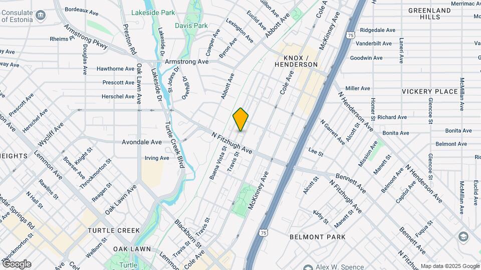 4223 Travis St Map and Location Details