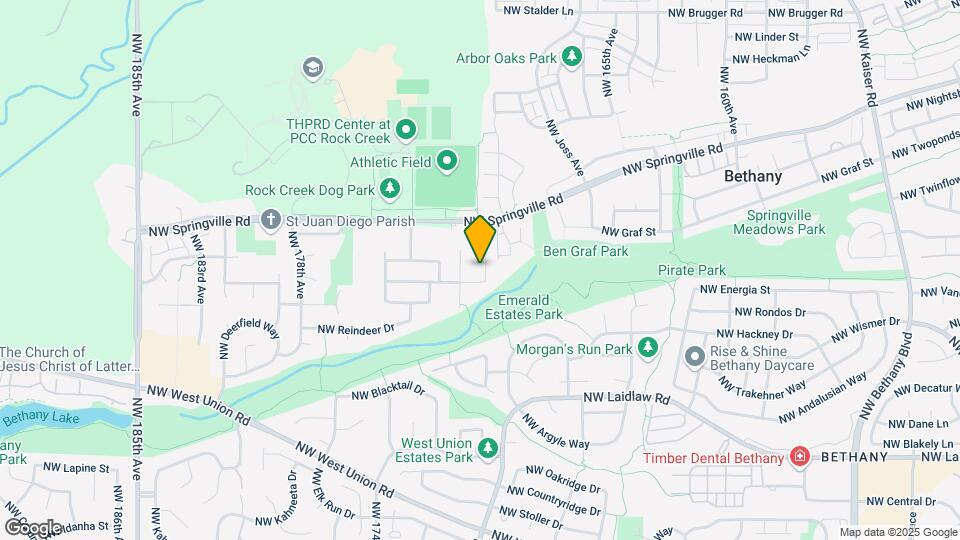 5849 NW 170th Ave Map and Location Details