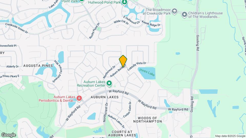 25134 Auburn Bend Dr Map and Location Details