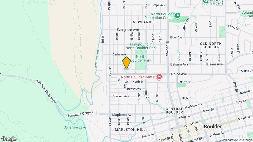 2702 6th St Map and Location Details