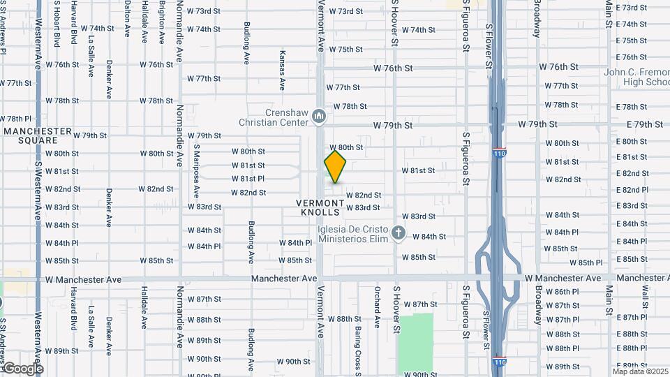 949 W 82nd St Map and Location Details