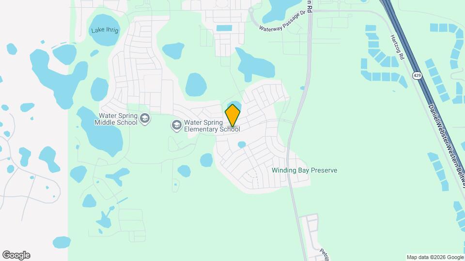 15797 Water Spring Blvd Map and Location Details