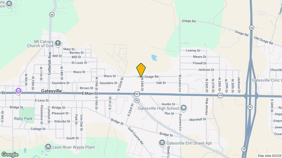 2320 Osage Rd Map and Location Details