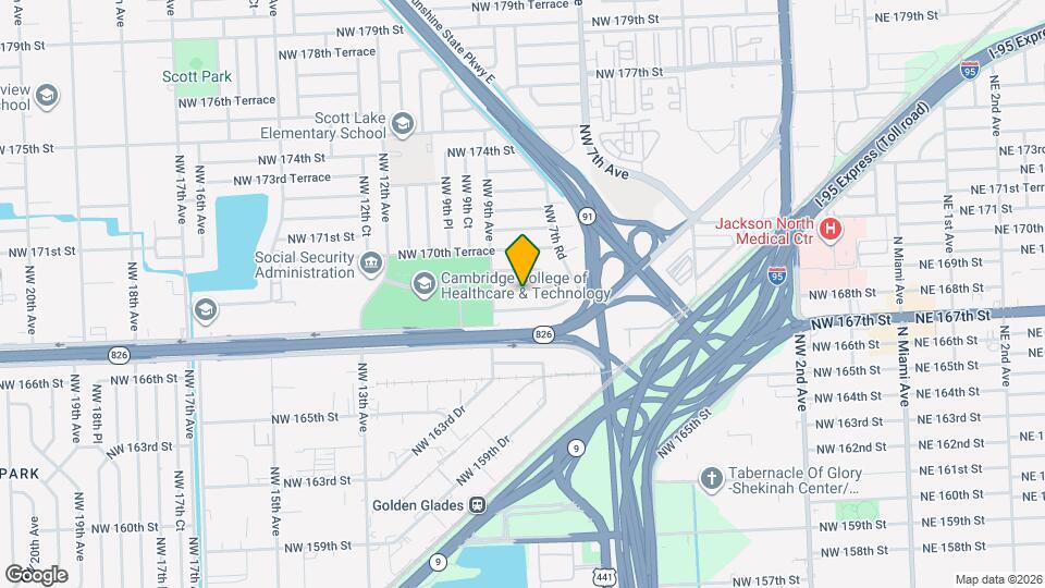 830 NW 168th Dr, Unit B1 Map and Location Details