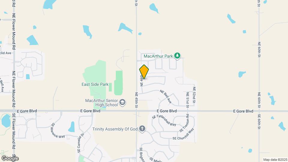 305 NE 46th St Map and Location Details