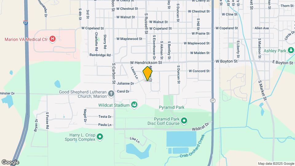 1137-1147 S Midway Ct Map and Location Details