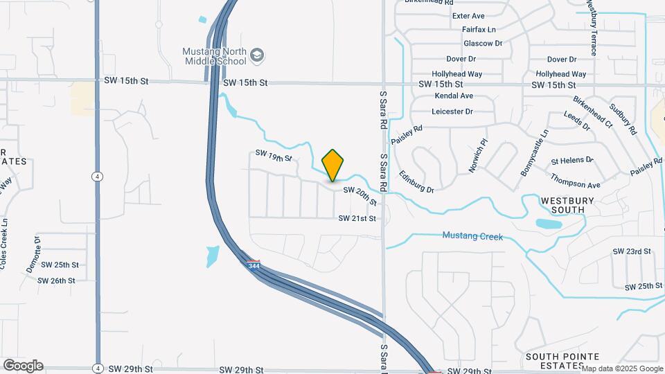 10701 SW 20th St Map and Location Details