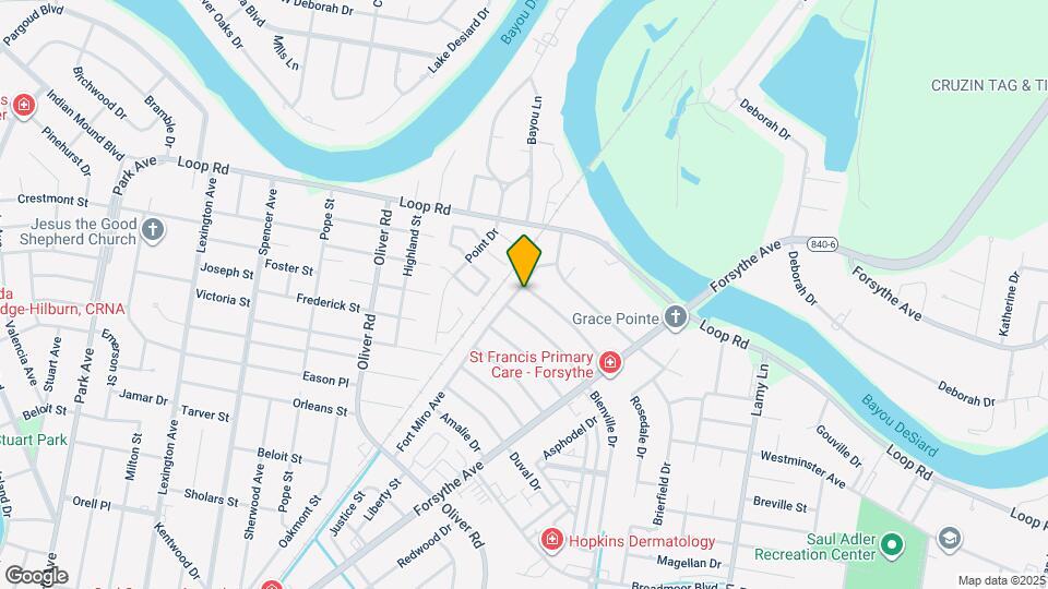 2327 Whitney Dr Map and Location Details