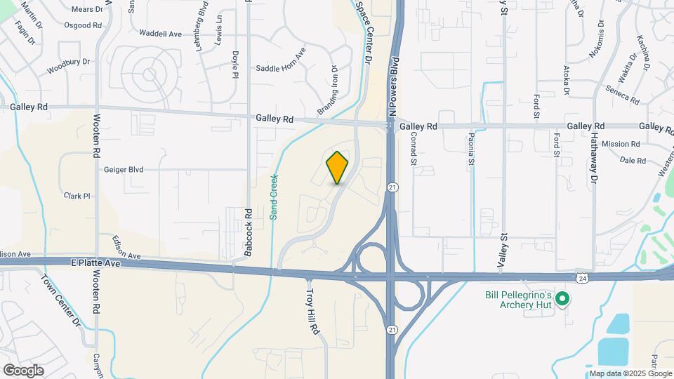 753 Grissom Dr Map and Location Details