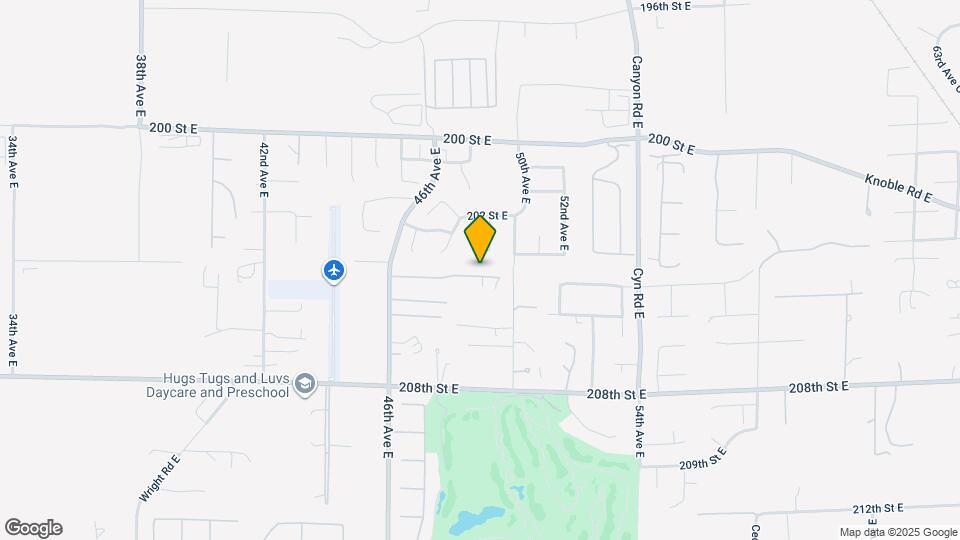 4835 204th St Ct E Map and Location Details