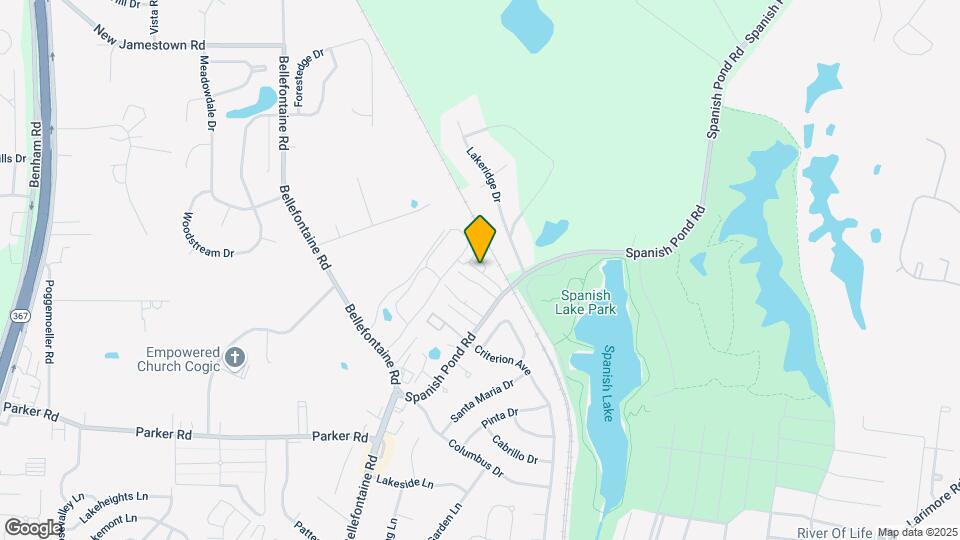 1517 James Patrick Ln Map and Location Details