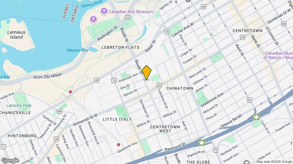 265 Booth St Map and Location Details