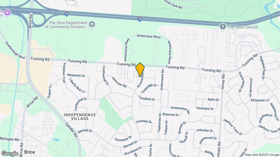Arrowsmith Townhomes Map and Location Details