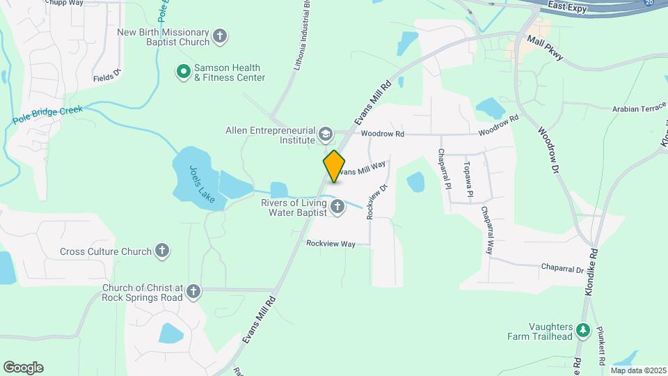 3300 Evans Mill Rd Map and Location Details