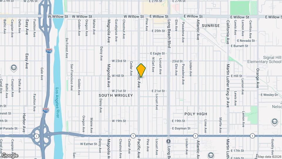 2172 Pacific Ave, Unit 2172 Map and Location Details