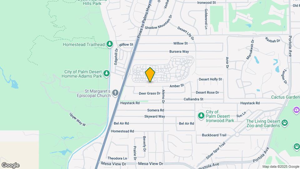 72890 Amber St Mapa y Detalles de la Ubicación