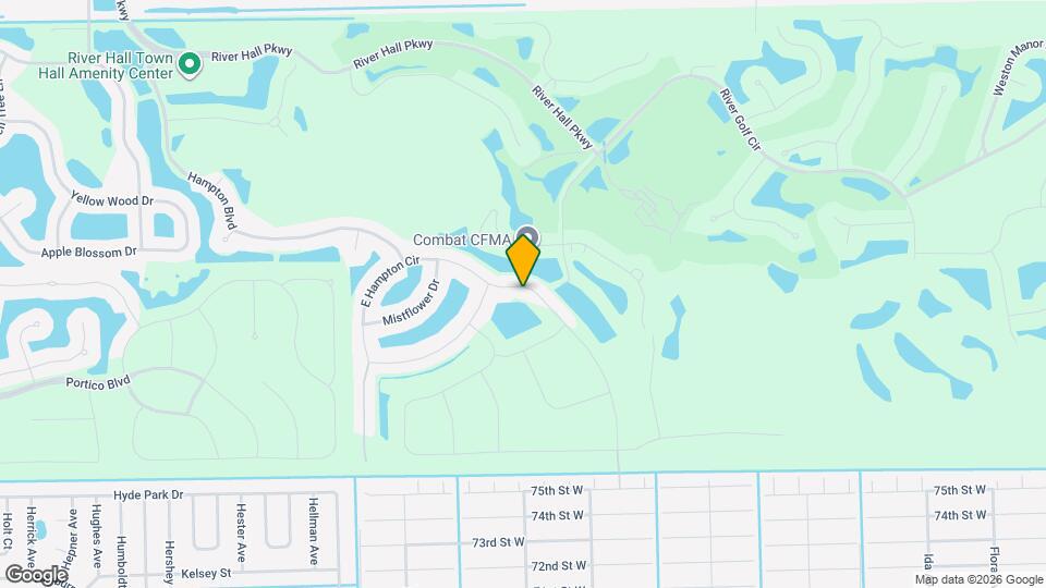 4028 E Hampton Cir Map and Location Details