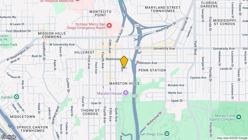 3709 7th Ave Map and Location Details