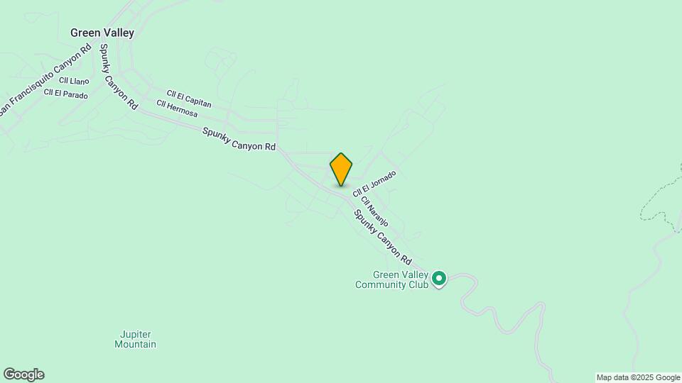 15313 Spunky Canyon Rd Map and Location Details