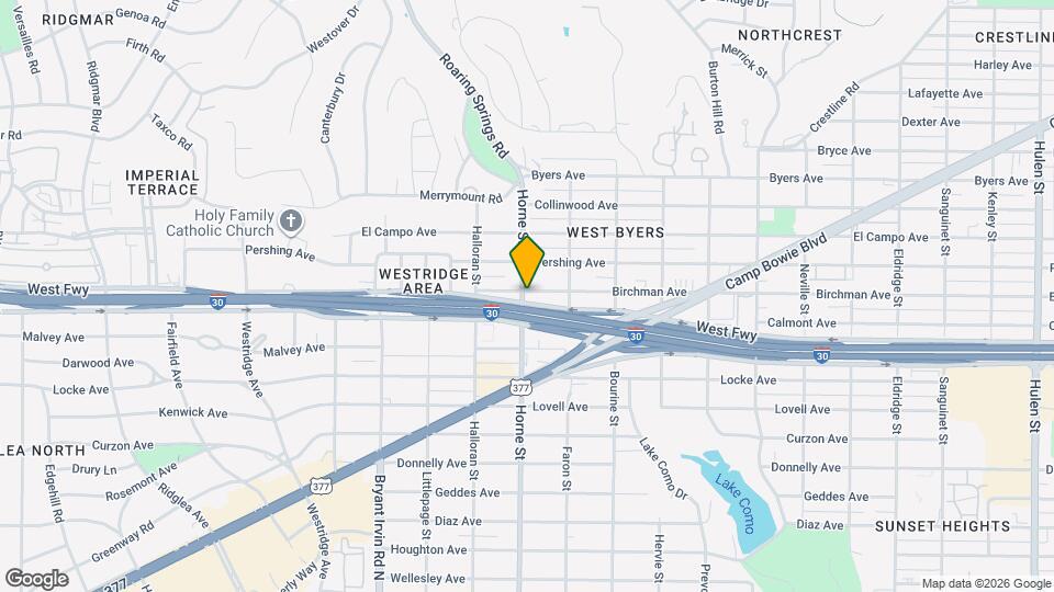 5637 Birchman Ave Map and Location Details