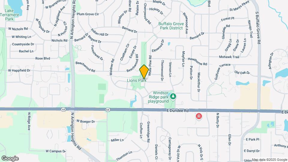 680 White Pine Rd Map and Location Details