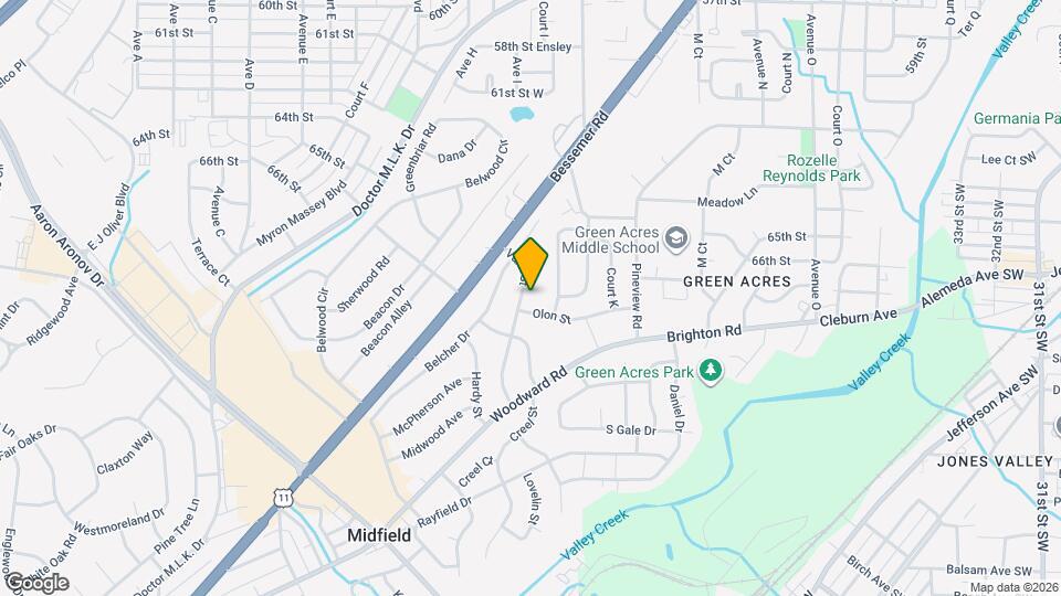 115 Vann St Map and Location Details