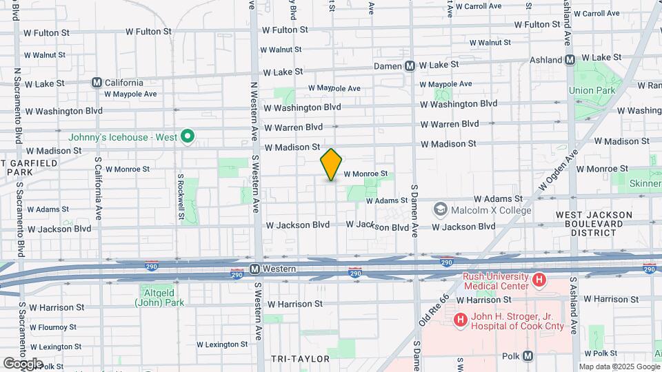 116 S Leavitt St Map and Location Details