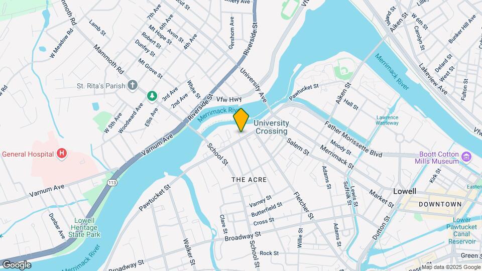 295 Pawtucket St Mapa y Detalles de la Ubicación