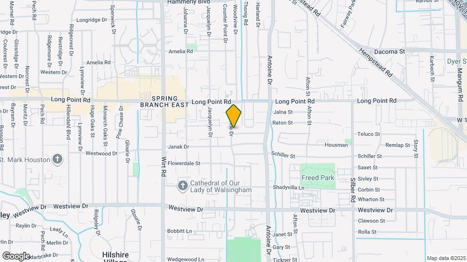 7526 Dearborn St Map and Location Details