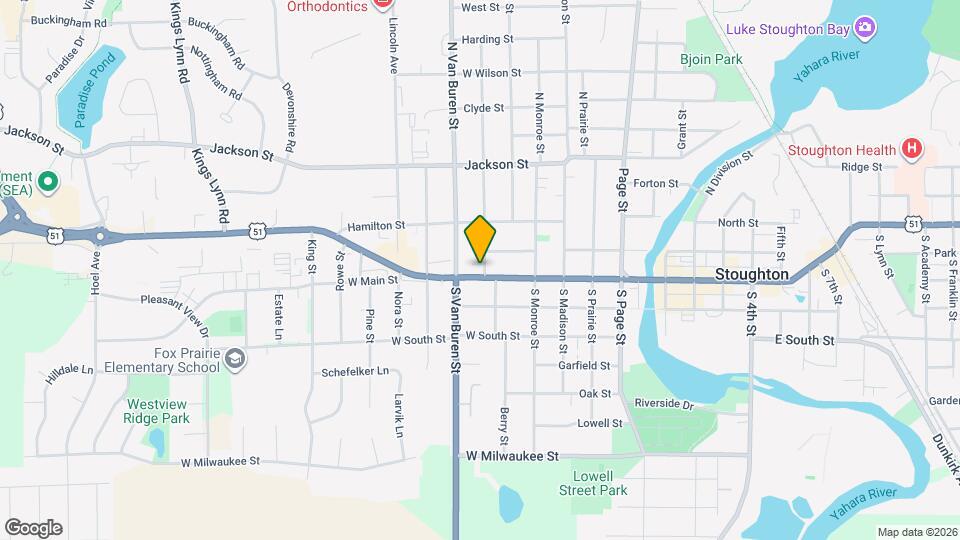 808 W Main St Map and Location Details