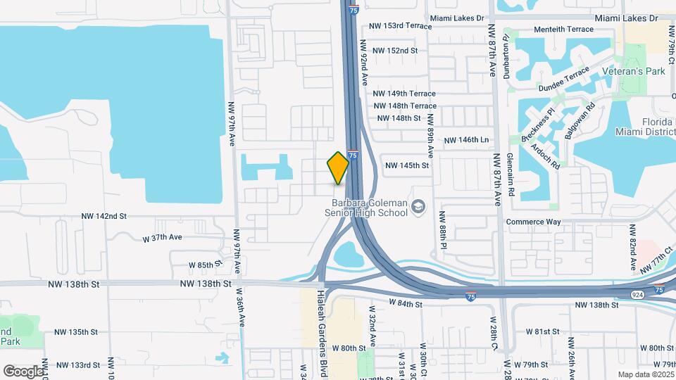 8945 W 33rd Ave Map and Location Details