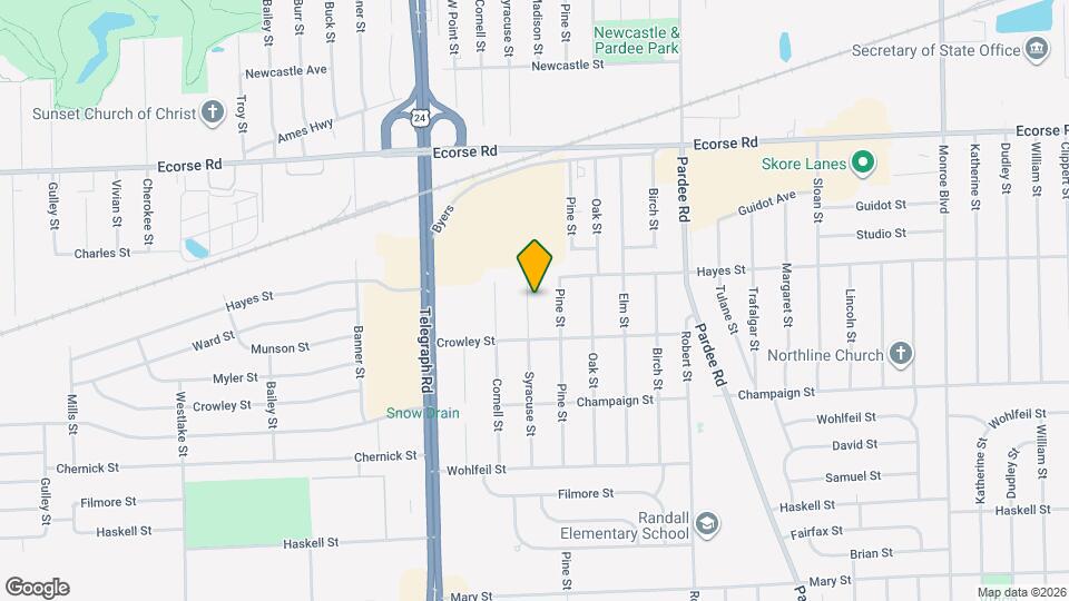 7873 Syracuse St Map and Location Details